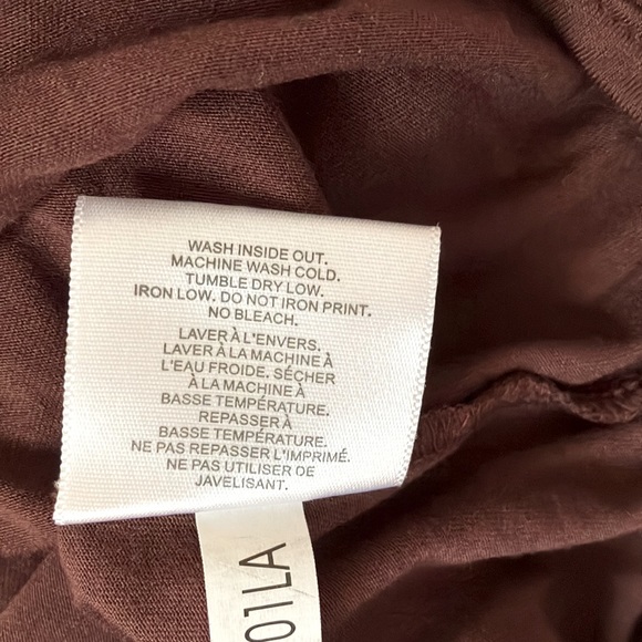 Chocolate brown v-neck tank top - XS - Picture 8 of 10